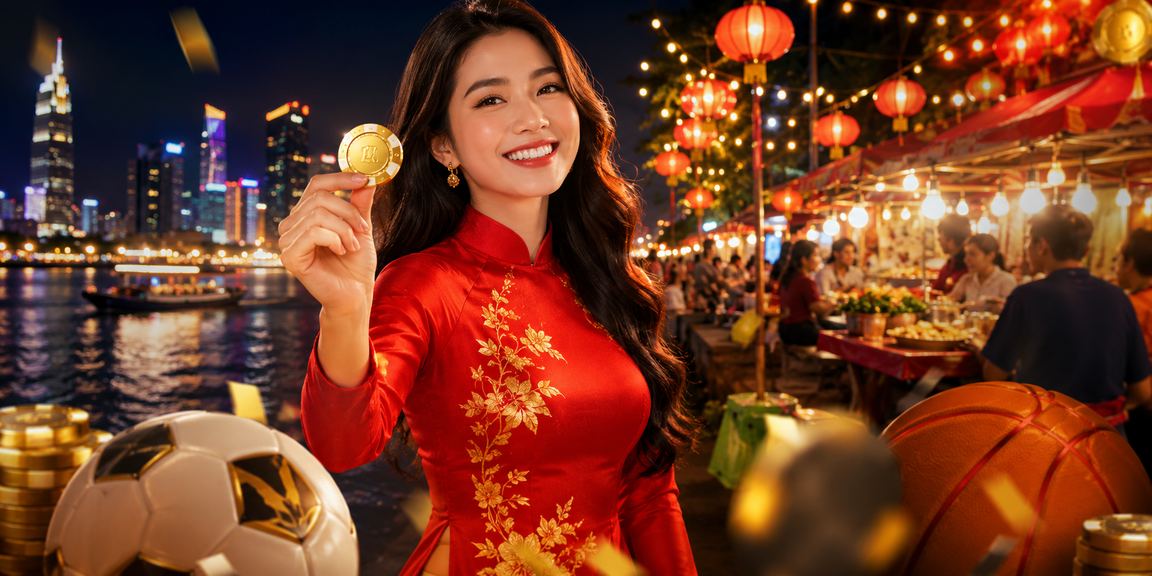 Phụ nữ TP Hồ Chí Minh mặc áo dài theo dõi kết quả cá cược thể thao trên điện thoại